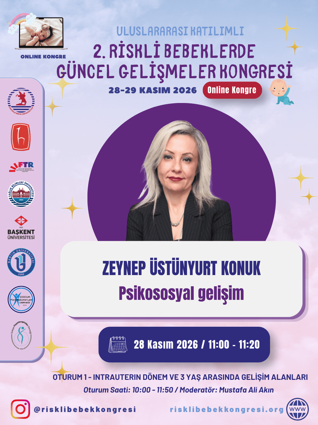 Zeynep Ustunyurt Konuk   Oturum 1   Riskli Bebek Kongresi